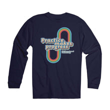 Load image into Gallery viewer, Unisex | Practice Makes Progress - LBC Hero Squad x Cubberley | Long Sleeve Crew
