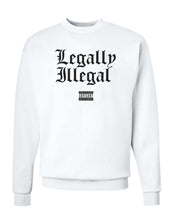 Load image into Gallery viewer, Women&#39;s | Legally Illegal | Crewneck Sweatshirt
