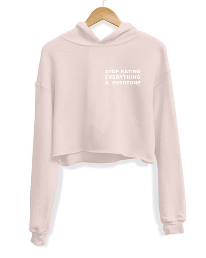 Unisex | Hate Everything | Crop Hoodie