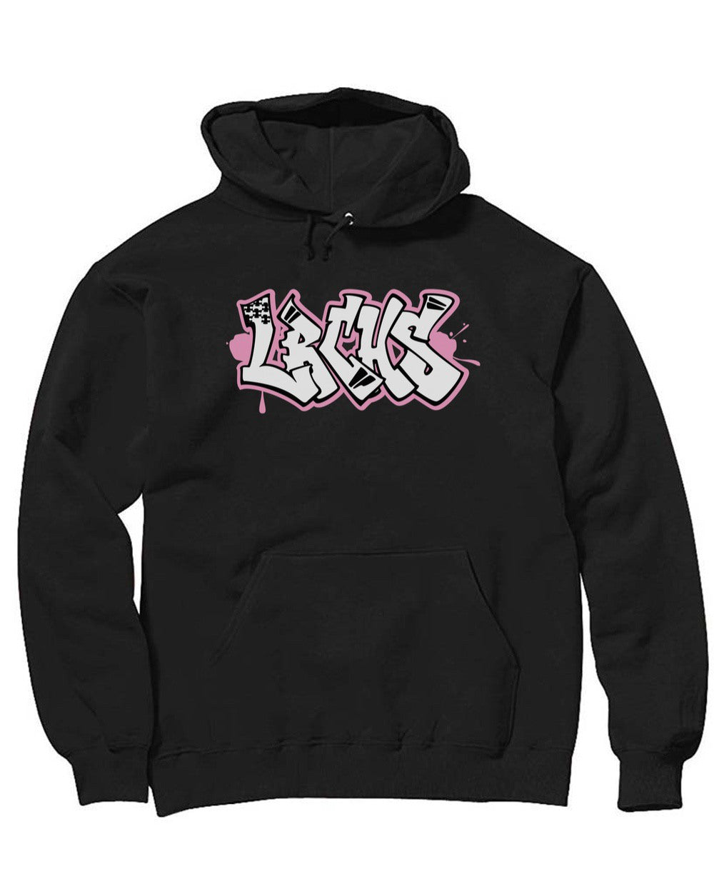 Unisex | LBCHS Pink Graffiti Logo | Youth Hoodie